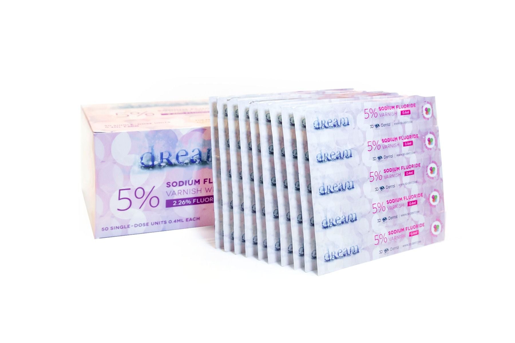 House Brand DFVBG Dream Fluoride Varnish Unit Doses Bubblegum 0.40 mL 50/Pk House Brand DFVBG Dream Fluoride Varnish Unit Doses Bubblegum 0.40 mL 50/Pk